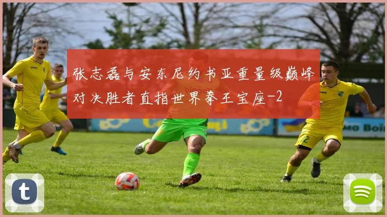 张志磊与安东尼约书亚重量级巅峰对决胜者直指世界拳王宝座